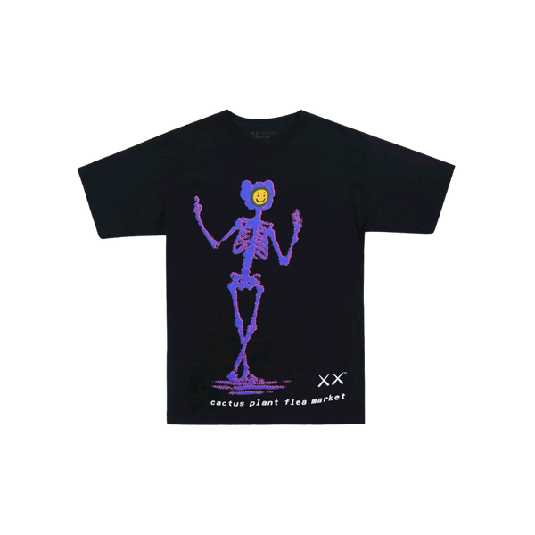 KAWS x Cactus Plant Flea Market T-shirt Black