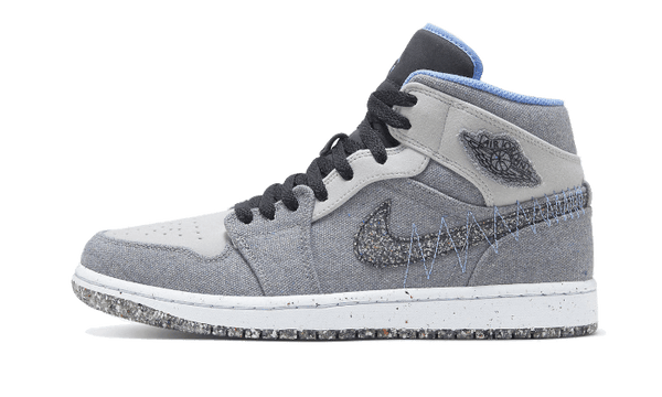 Air Jordan 1 Mid Crater Grey University Blue - DM3529-004