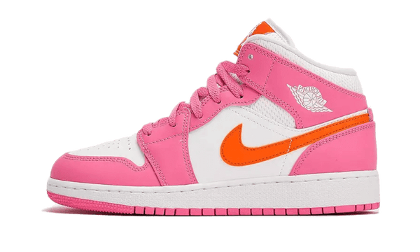 Air Jordan 1 Mid Pinksicle Safety Orange - DX3240-681