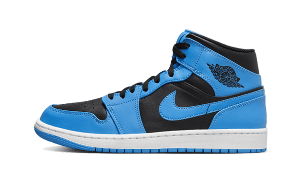 Air Jordan 1 Mid University Blue Black - DQ8426-401 / BQ6472-102 / DQ8423-401