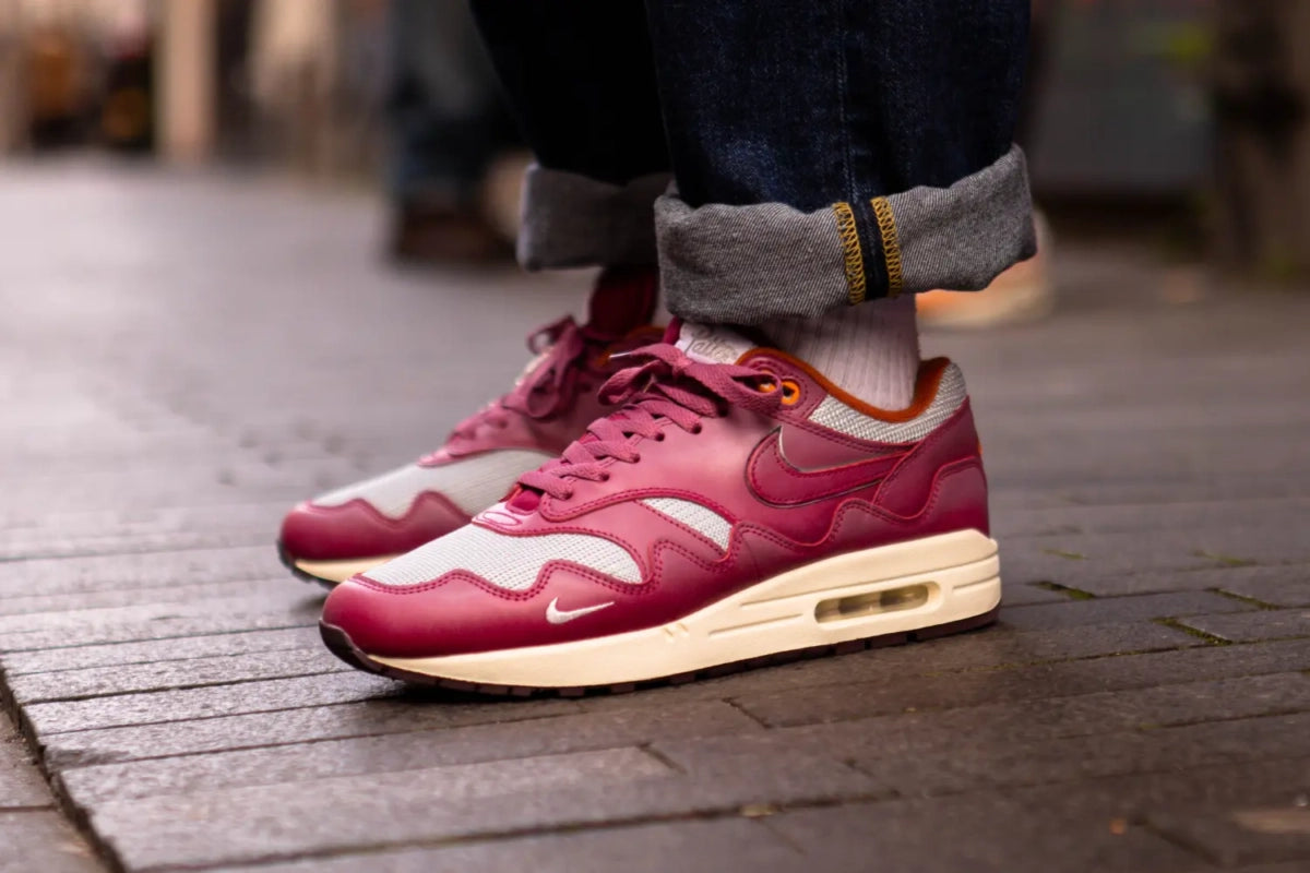 Nike Air Max 1 Patta Rush Maroon

