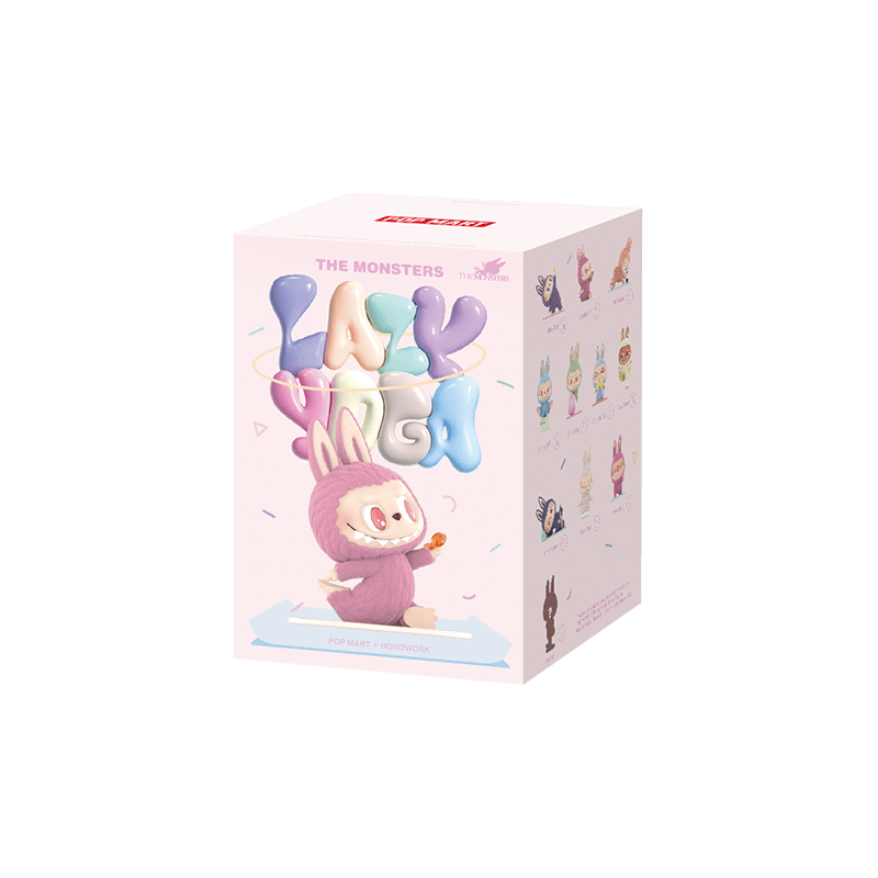 Pop Mart Labubu The Monsters Lazy Yoga Series Figures Sealed Case