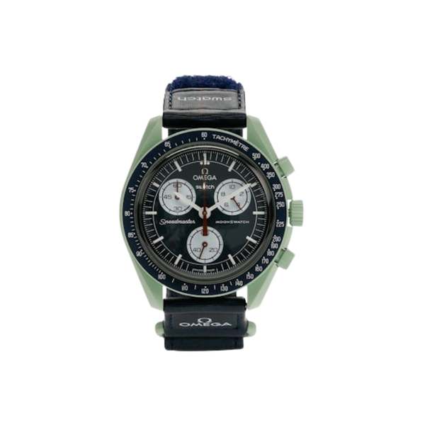 Swatch x Omega Bioceramic Moonswatch Mission to Earth